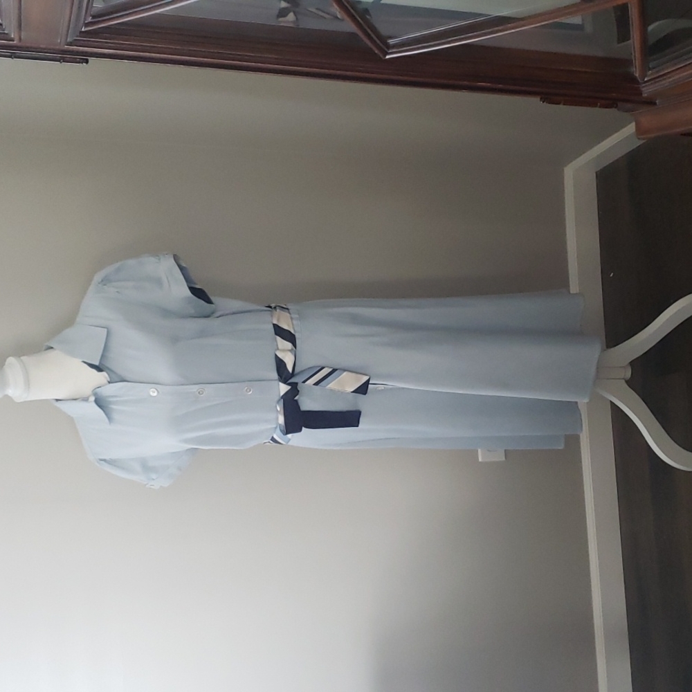 Preppy Ann Taylor button down dress